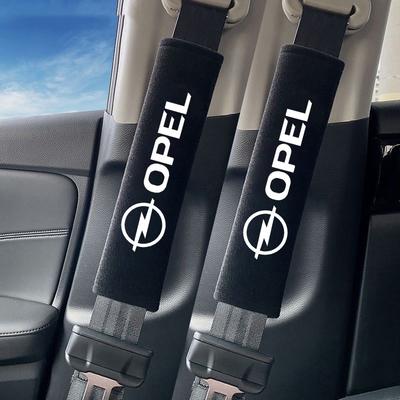 Car Seat Belt Safety Belt Shoulder Cover Breathable Protection Seat Belt Pad For Vauxhall OPC ADAM Insignia Antara Corsa