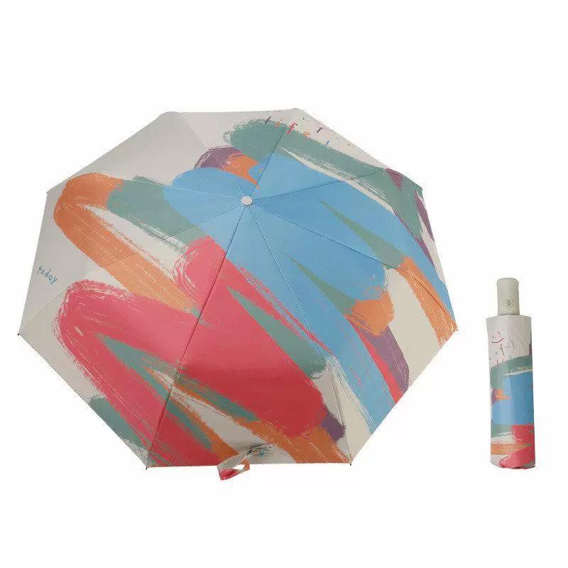 50% off Women's Dual-Use Sun and Rain Umbrella, Stylish and Portable, Sun Protection, Uv Protection, Lightweight Capsule Umbrella