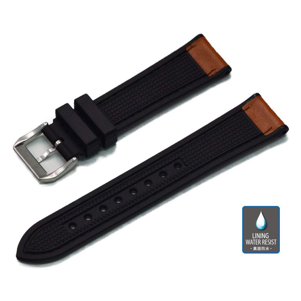 CASSIS Calfskin Watch Waterproof ROCHELAIS Light Includes Replacement U1127HW1041020 Strap, Backing, CALF, 20mm, Brown, Tool,