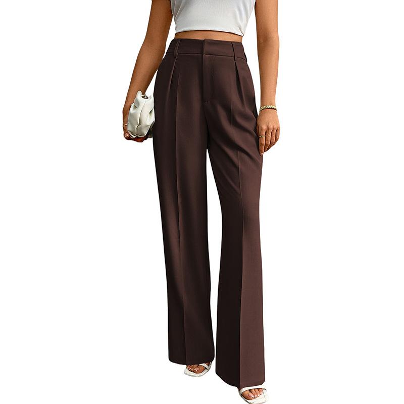 High Waist Wide Leg Pants In Multiple Colors