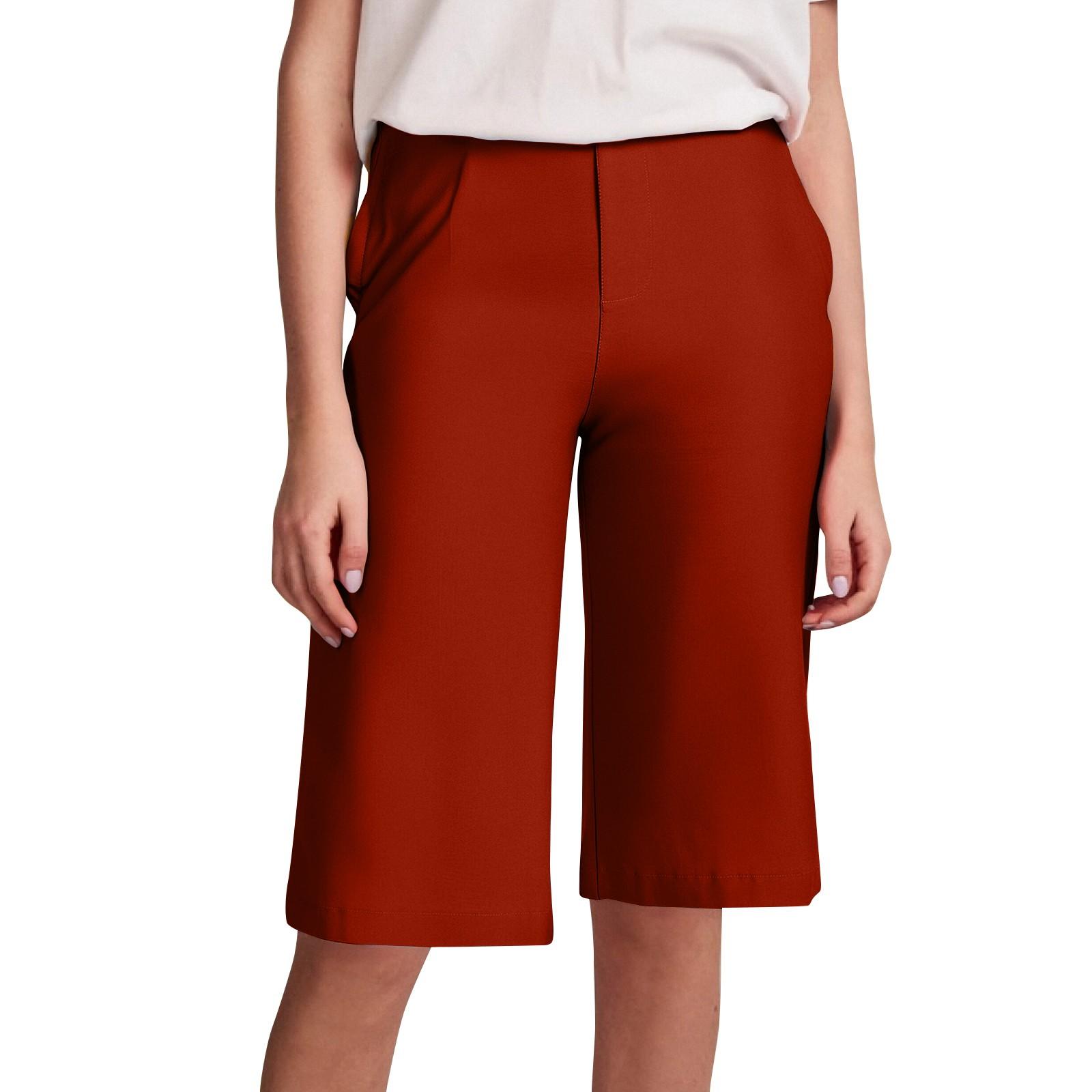 

Женские повседневные шорты однотонные повседневные прямые свободные шорты XXXXL винный