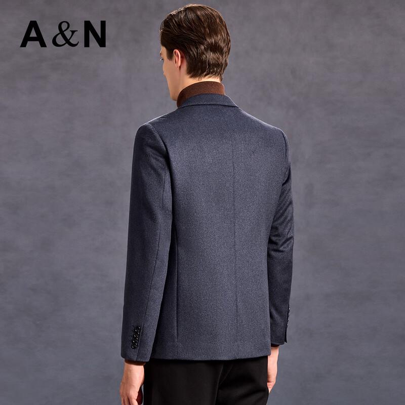Men's Luxury Silk Cashmere Blend Business Suit Jacket