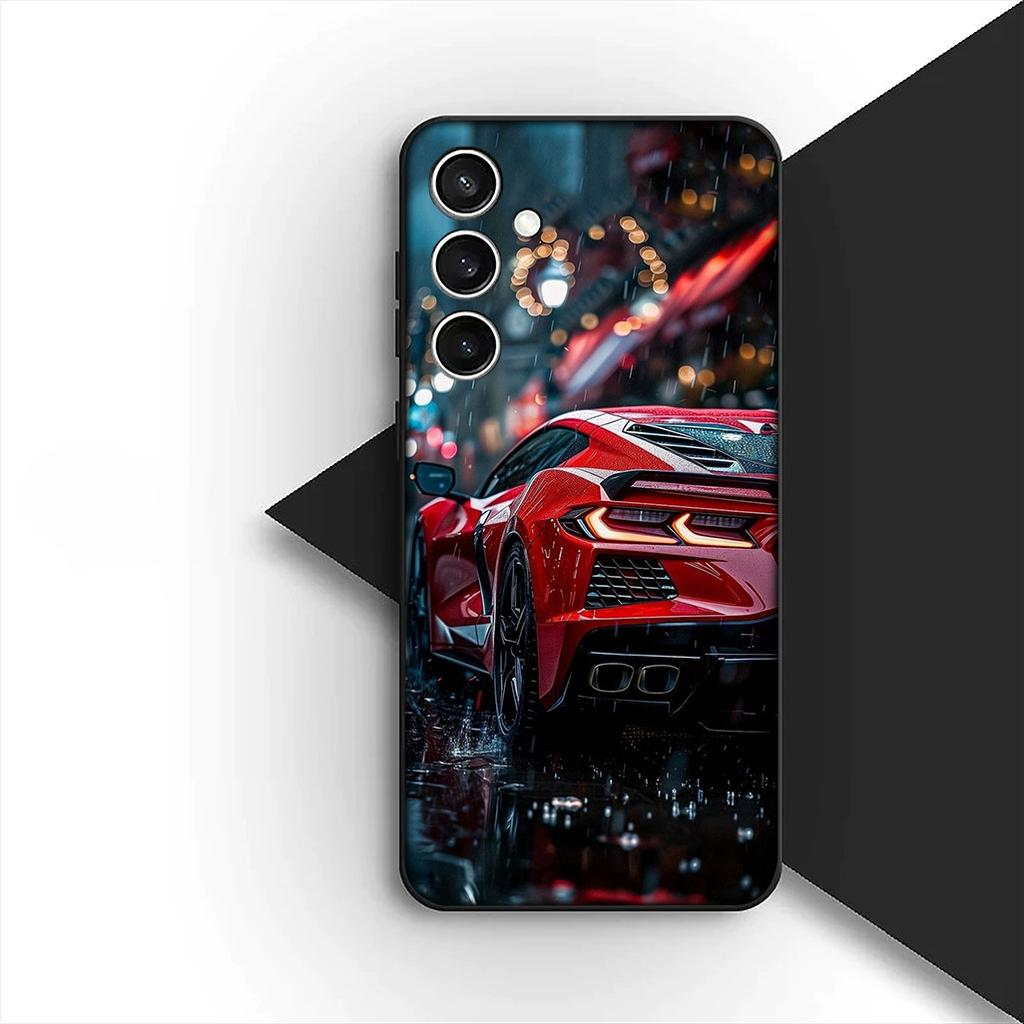 Supercar Super Car Cartoon Taillights Phone Cover for Apple iPhone 17 Pro XS Max Air 6 7 8 Plus 5 + SE 2022 SE2 17E Case