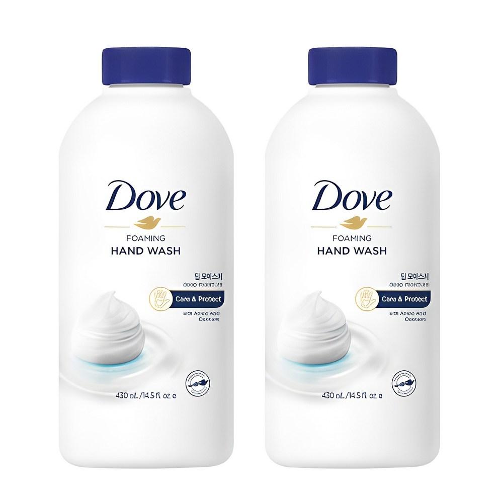 Dove Foaming Hand Wash Deep Moisture Signature Scent Refill, 430ml, 2 units