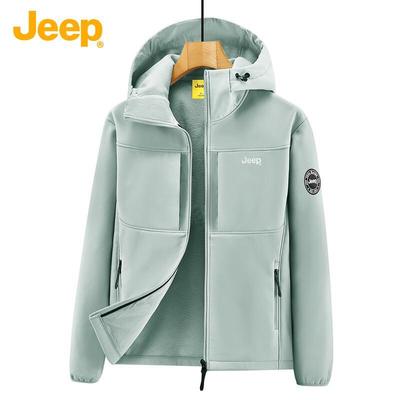 Men's Outdoor Soft Shell Fleece Jacket