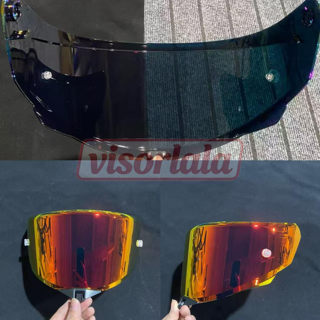 Motorradhelm Visier für KYT TT Revo Helme Ersatzlinse Schild Windschutzscheibe Glas Brille für KYT
