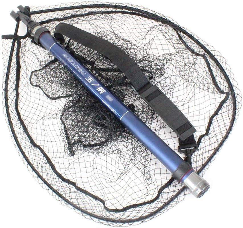 Fishing Tackle Joint Integrated Landing Net L Landing Pole 6m Set + (BLUE LARCAL600) 2-piece (sip-netset48-600)