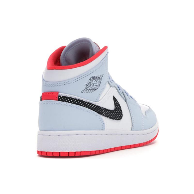 Jordan 1 Mid GS Poloviční modrá Jordan 555112-400