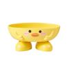 Cute Yellow Duck Soap Dish Creative Soap Holder for Bathroom Durable Plastic Shower Organizer Fun Gift for Bath Accessories