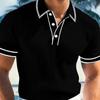 Summer new men's POLO short-sleeved casual simple versatile polo shirt