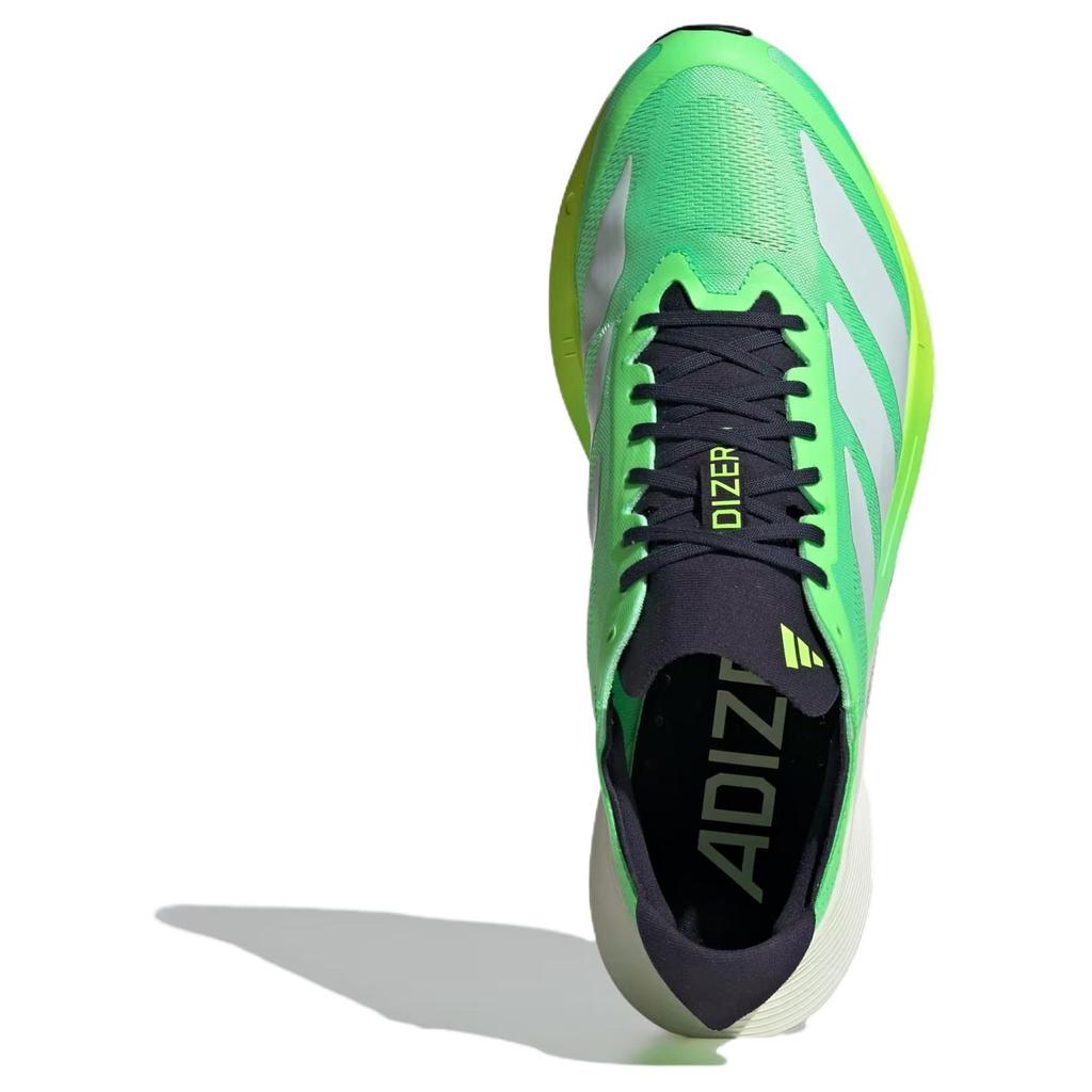 Adidas ADIZERO DRIVE RC Low top Long Distance Running Sprint Running Shoes Men's Neon Green JR9378