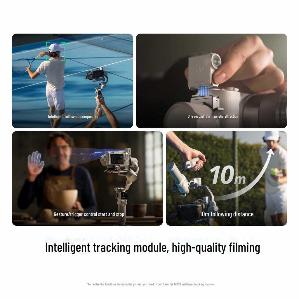 DJI RS 4 Mini Lightweight 3-Axis Smartphone Stabilizer with Intelligent Tracking