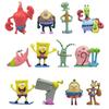 12 Stück Spongebob Actionfigur Spielzeug Sponge Bob Patrick