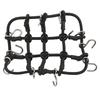 Rede Rack de Bagagem RC Rede Simulação Aço Inoxidável Borracha Caminhão RC Carro Rack de Bagagem de Teto para Xiaomi Jimny Carro RC Preto