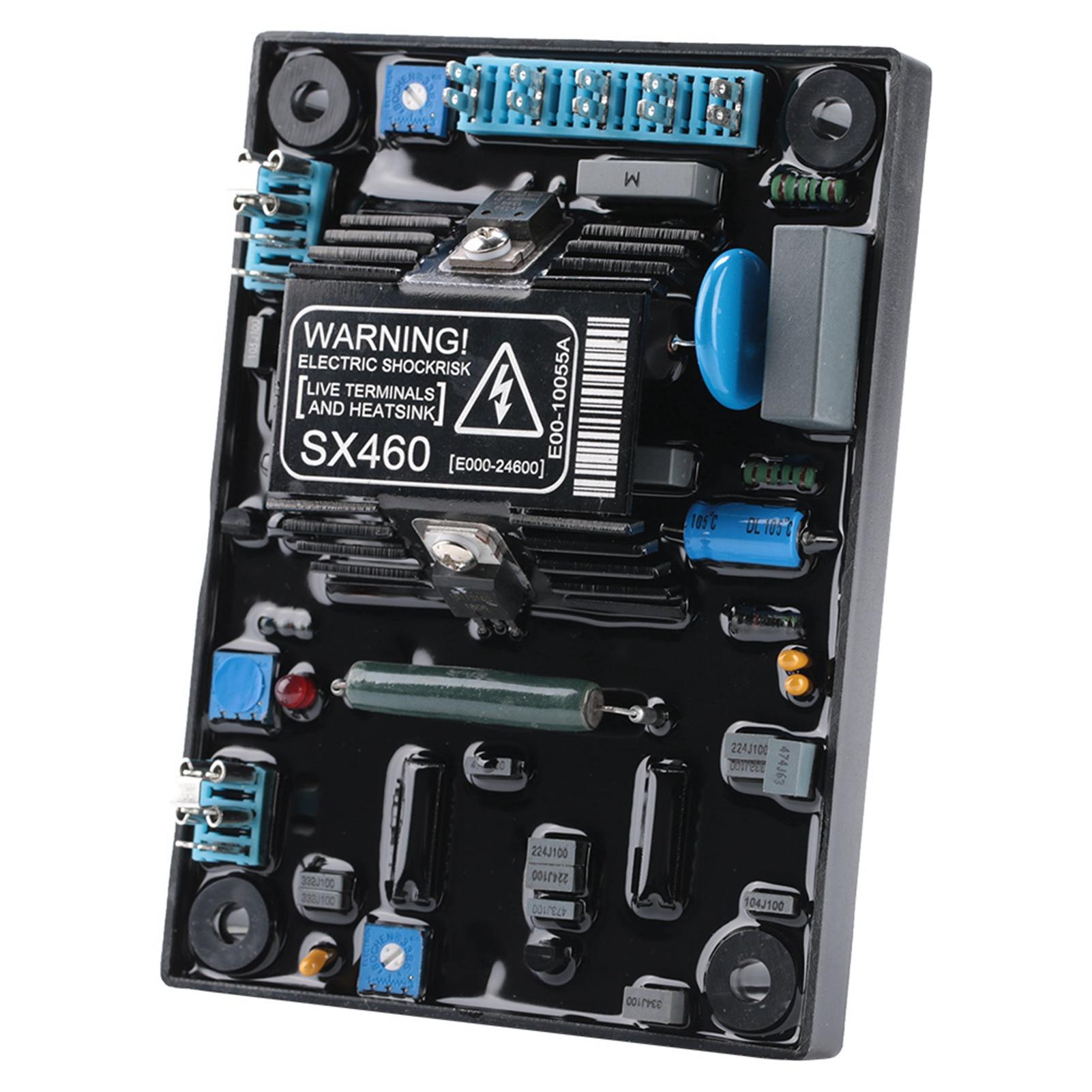 

SX460 Вход 190‑264 В переменного тока Автоматический регулятор напряжения двигателя AVR Генератор Аксессуары