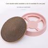 Cat litter cat scratching board wear-resistant cat claw board cat toy replaceable core corrugated round cat pot