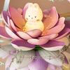 DIY Lotus Flower Lanterns Material Package Glowing Rabbit Lotus Lantern Handheld Lantern Luminous Mid-Autumn Festival Lantern
