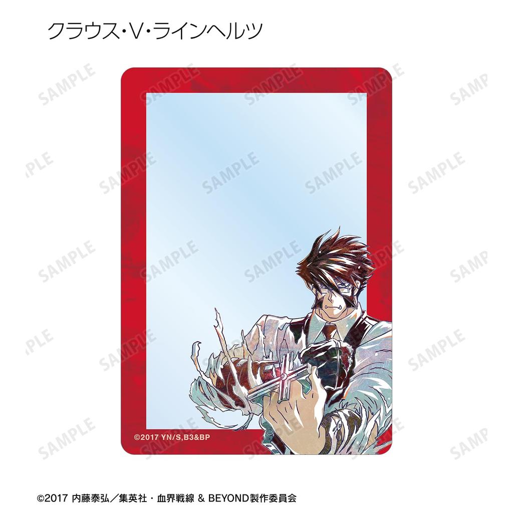 TV Anime "Blood Blockade Battlefront & Beyond" Trading Ani Art 4th Edition B8 Hard Card Case 10-Pack Box