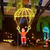 Oeny Santa Claus LED Parachute Pendant Light