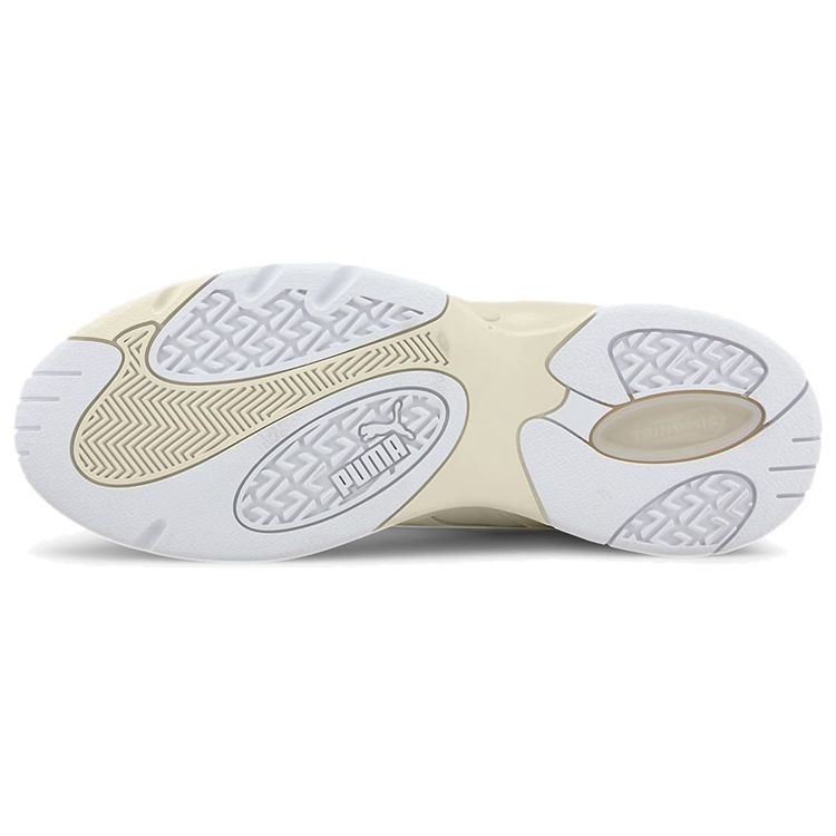 Puma Performer Low Top Tennis Shoes Unisex Sneakers White Gray 374101-01