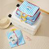 huaqianguhh Travel Storage Bag, Waterproof Oxford Organizer, with Reinforced Handle, Cartoon Print Luggage for Clothes Toiletries Shoes