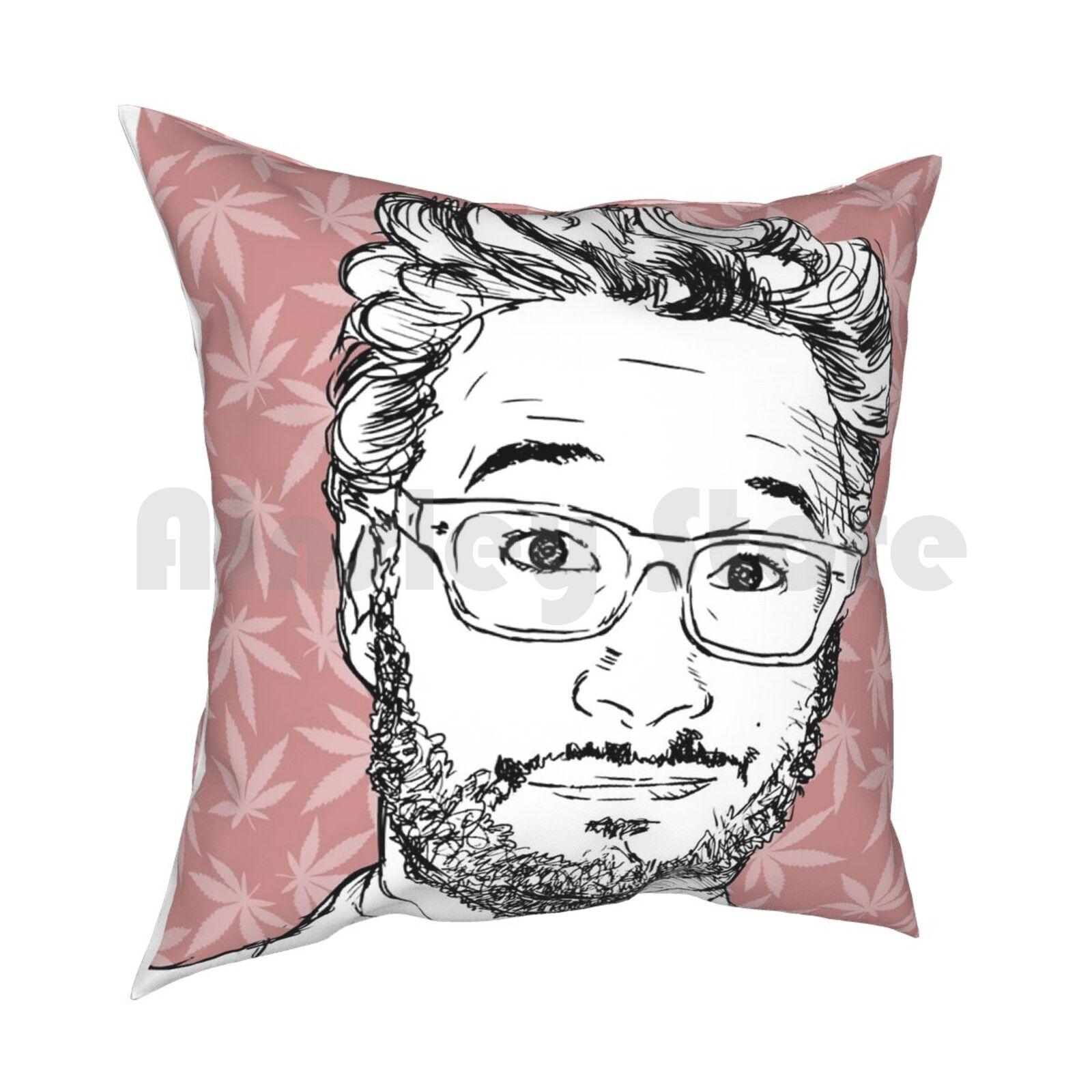 Seth Rogen Pillow Case Printed Home Soft Throw Pillow Seth Rogen 30x30cm 12x12in