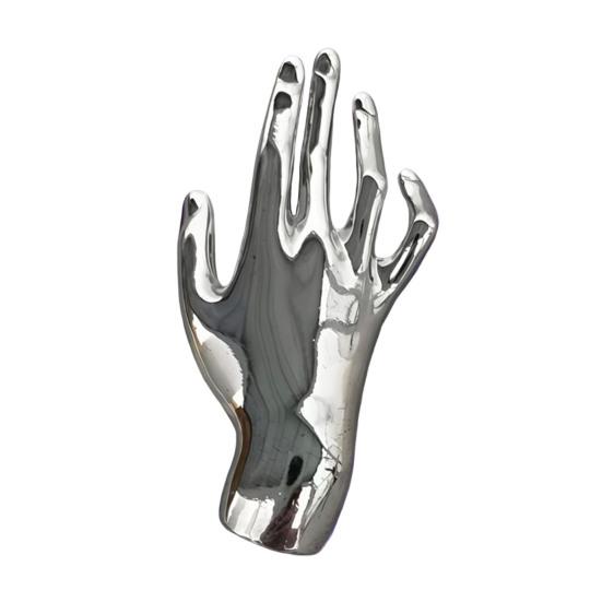 1/2 ks Retro brož Hip Hop styl Design ruky Kovová brož Odznak na batoh Ozdoba na oblečení Šperky Dárky Speciální příležitost Doplněk