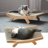 Wooden Cat Scratcher Board Detachable Lounge Bed Cat Scratching Post Grinding Claw Toys Scrapers for Cats Pet Products