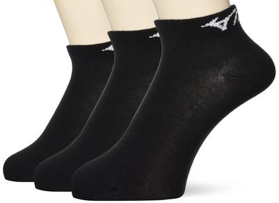 Langlebig Perfekt für Clubgrößen Herren Sneaker-Socken, 3er-Pack, Design, Schule, Uniformen, Aktivitäten, Sport, Schwarz, 24,0cm-26,0cm, 481-291