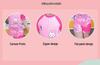 Korean Style Princess One-Piece Cartoon Swimsuit for Girls (Customizable)