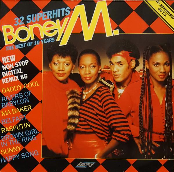 

LP Пластинка BONEY M - The Best Of 10 Years SMR621 STYLUS 1986 UK Соул/Фанк Б/У