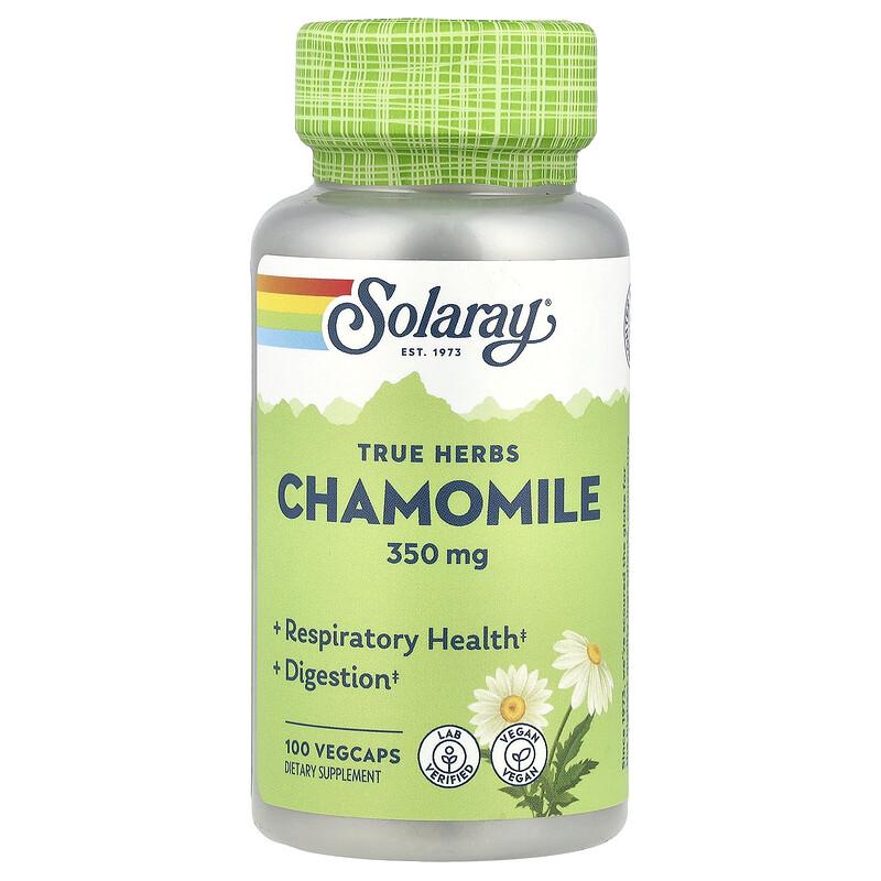 True Herbs, Chamomile, 350 Mg , 100 VegCaps
