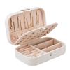 Portable Jewelry Storage Box Travel Small High-end Exquisite Large-capacity Earrings Ring Antioxidant Jewelry Box