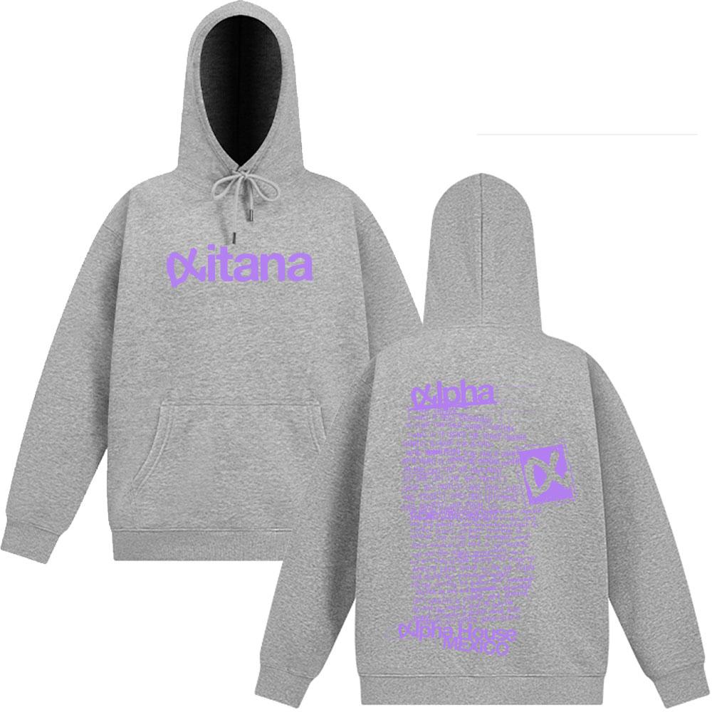 Singer Aitana Ocana Tour 2025 Hoodie Men Women Fashion Aesthetics Long-sleeved Casual Winter Oversized Pullover Fan Gifts Tops