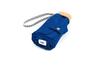 ANATOLE Compact Folding Umbrella SOLID 50cm Rib 85cm Marguerite Blue French Brand COLOURS, Length, Diameter, Unisex, Lightweight, Plain, AN-SO07