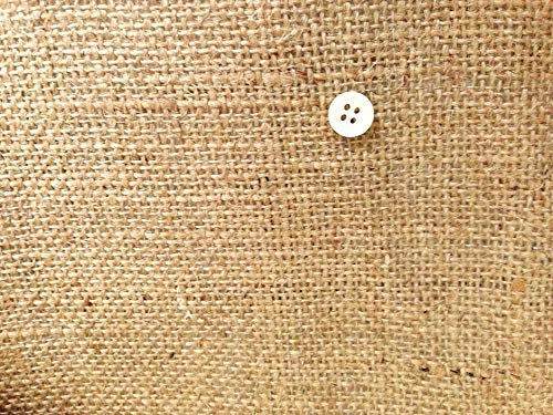 Jute fabric, linen fabric, No. 6 hessian, approximately 115cm wide x 2m long