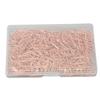 300pcs Electroplated Finish Rose Gold Paper Clips Anti Slip Design Decorative Paperclips  DIY Crafts