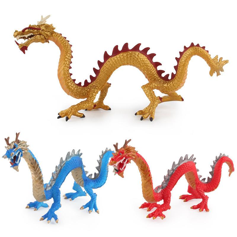 Realistisches PVC Chinesischer Drache Tier Modell Spielzeug Für Sammler Und Kinder Geschenk