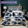 Simple Geometry Pattern Bedding uilt Set uilt Cover Pillowcase Home Decoration Birthday Gift (1 * duvet cover + 2 * pillowcase  without core)19