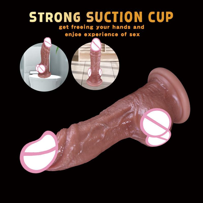 Simulated Dildo Super Large And Thick Female Masturbator Anal Plug In The Back Of The Anus  Adult Sex Toy