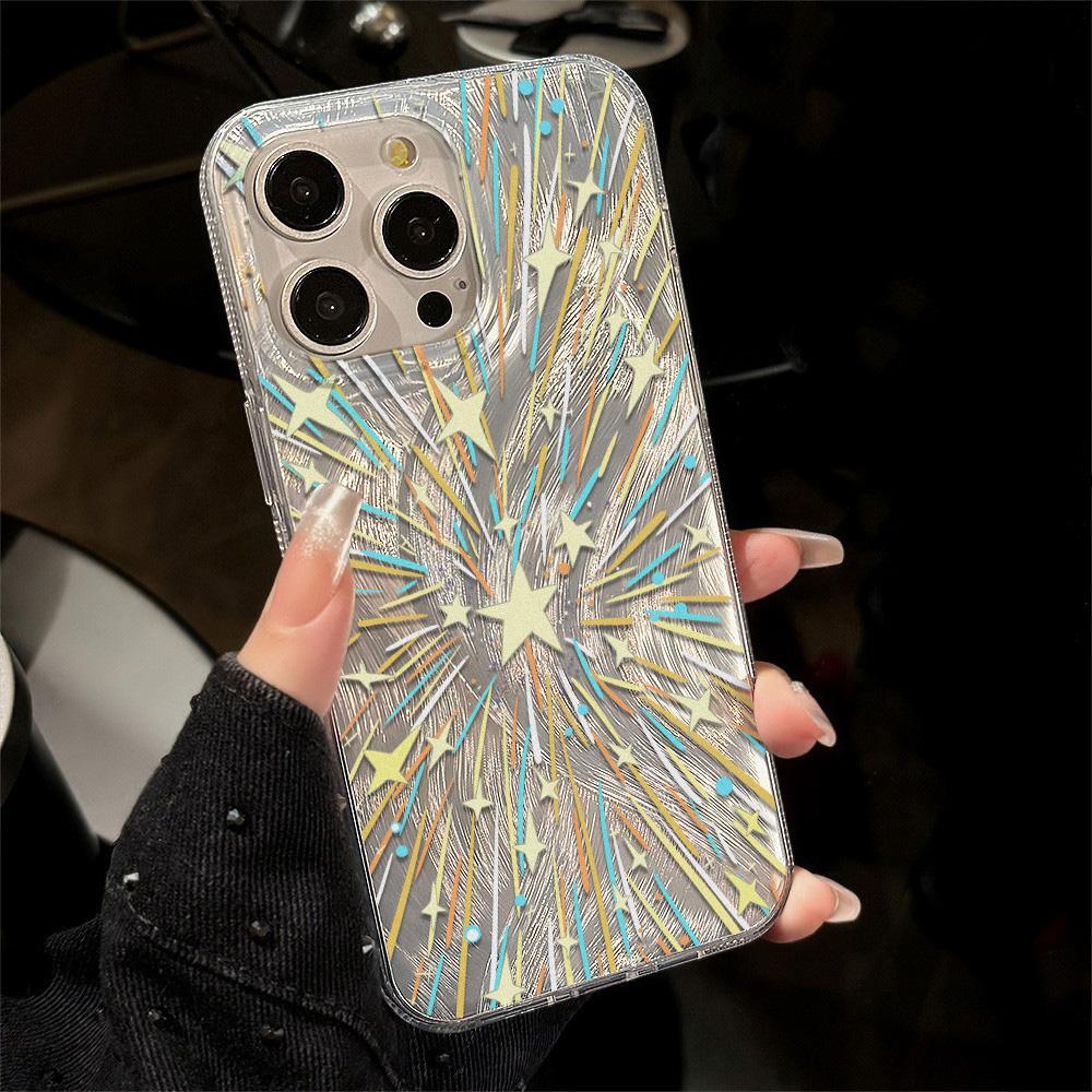 Feather Luster Phone Case for Samsung A53 A14 A33 A12 A32 S24 S23 Plus S20 S21 FE for iPhone 17 15 16 13 Pro 17 16 Pro Max Butterfly Bow Phone Case
