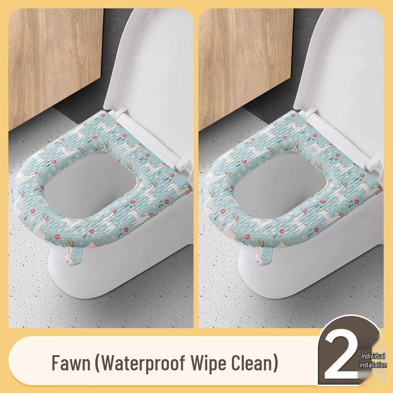 Vodotěsný EVA polštář na WC sedátko s madly - Roztomilý, Antibakteriální, Univerzální velikost pro všechna roční období