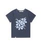 CAVISH Vintage Flower Raglan Ss Tee Navy(Cv2Gmft510A)