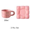 Creative Sofa Ceramic Coffee Cup Sets Cute Sweet Couple Mugs Light Luxury Fashion Home Tea Set Coffee Pot Exquisite Tableware