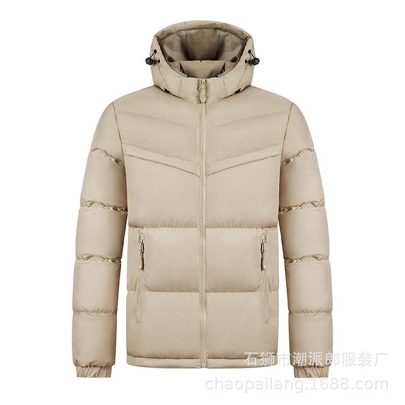 Hot-selling cotton-padded men's winter jacket cotton-padded jacket autumn and winter hooded jacket