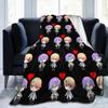 Rui Kamishiro Tsukasa Fleece Throw Blankets Singer Anime Blanket For Bed Outdoor Ultra-Soft Bedroom Quilt