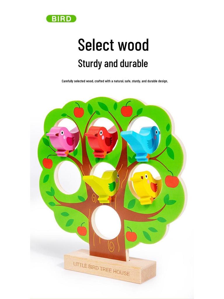 Little Birds Settle Down: Educational Parent-Child Matching Game