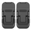 2pcs/Set Laptop Stand for Computer Keyboard Stand Riser Plastic Mini Portable Laptop Stands for Notebook