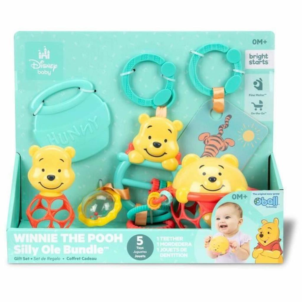 Spielzeug-Set für Babys Disney BABY WINNIE Mehrfarbig 5 Teile