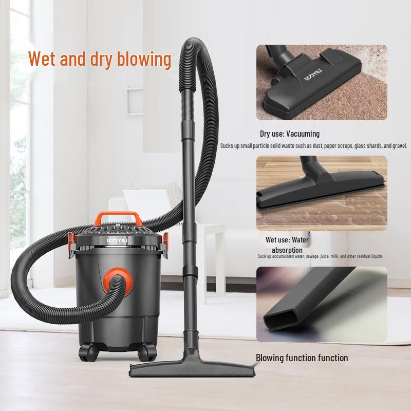 Yili Wet/Dry/Blow Multi-Purpose Shop Vacuum Cleaner CN Plug (adapter Included)